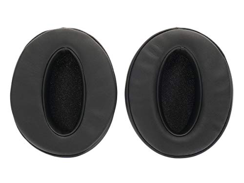 WEWOM Cuscinetti di ricambio per auricolari Sennheiser HD 4.40 BT, HD 4.50 BTNC, neri