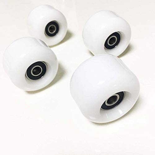 Fortoo Rodas de skate com rolamentos ABEC-9 50 mm Street Tricks Rodas macias 83A para andar nos pont