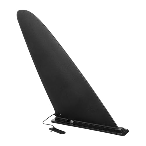 ibasenice Detachable Paddle Fin for Surfboard Durable Plastic Water Stabilizer for Enhanced Stability and Traction Compatible with Inflatable Paddle Boards and Kayaks Design
