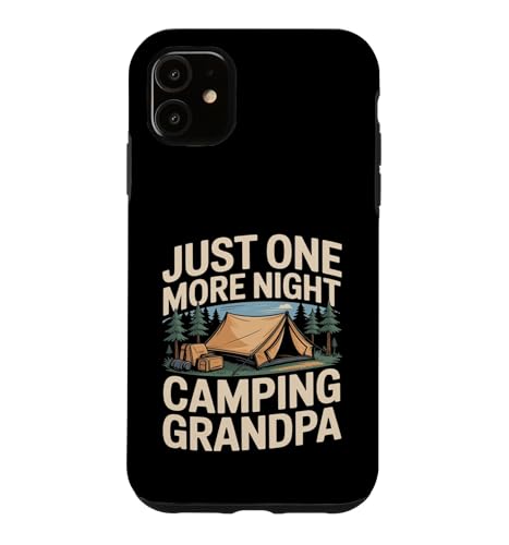 Just One More Night Camping�����������e���g�g���b�v �X�}�z�P�[�X iPhone 11 �p