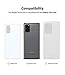 Ringke Fusion Compatible with Galaxy S20 Plus Case Only (2020), Matte Finish Back Soft Shockproof TPU Bumper Phone Cover - Matte Clear