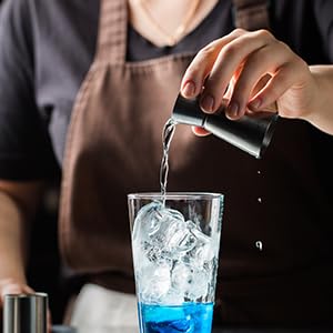Image of Peg Measurer 30 & 60 ml, Cocktail Shot Glass, Drink Measuring Bar Tool Double Side: 1PC