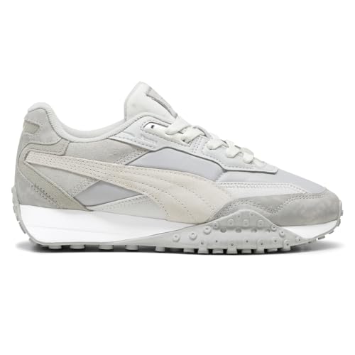 PUMA Womens Blktop Rider 'Retreat Yourself' Lace Up Sneakers Shoes Casual - Grey