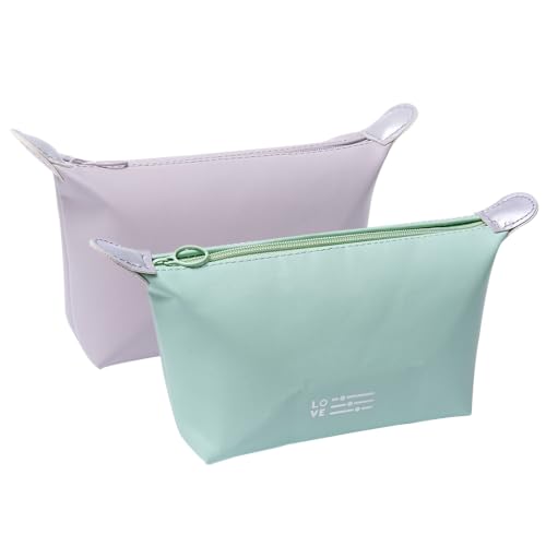 KASESSS 2 Piezas Neceser Mujer, Neceser Maquillaje Impermeable Necesers