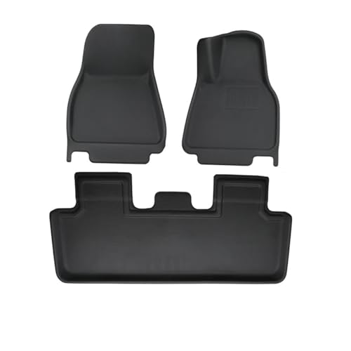 Tapis de sol voiture étanches XPE pour les sorties en famille en Tesla Modèle Y