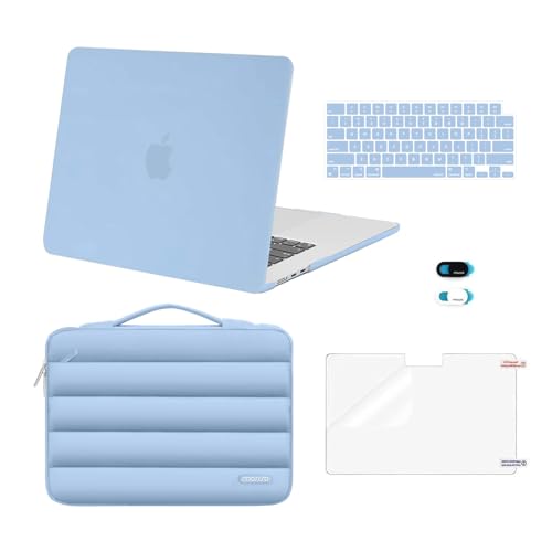 Image of MOSISO Compatible with MacBook Air 15 inch Case M5 2026 M4 M3 M2 2025-2023