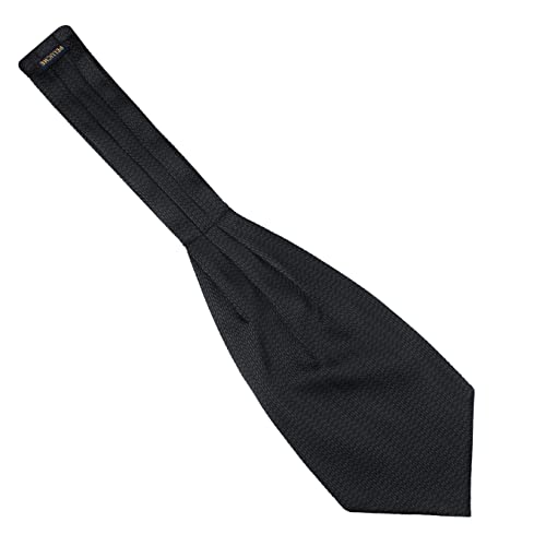 Image of Peluche Stunning Alley Black Cravat for Men