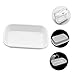 Beatifufu Multi Function Lens Washing Tray Reusable Non Slip Care Tray for Rgp Ok Lens Cleaning Lightweight Portable Storage for Home Travel