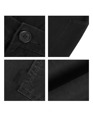 Men's Pants American Retro Spring Autumn Pocket Casual Straight Leg Workwear Trouser3