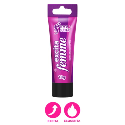 Gel Excitante Estimulador para Mulheres Excita Femme 18g For Sexy
