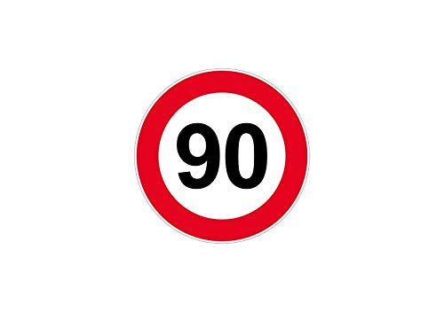 Self-Adhesive Signs for Doors / Signs 90 Speed Limit