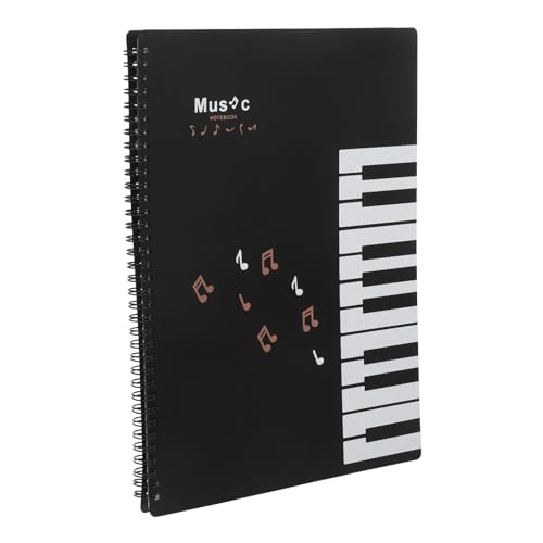 Gadpiparty Portable Music Score Organizer for Violin Piano and Guitar 20-Page Flip Folder with Annotation Feature Music Binder for Performances and Lessons