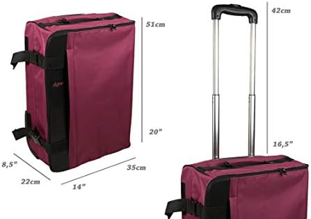 afmeting cabine koffer