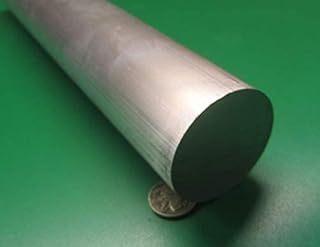 Metric 7075-T6 Aluminum Round Rod 50 mm Diameter x 3 Foot Length 1 Piece