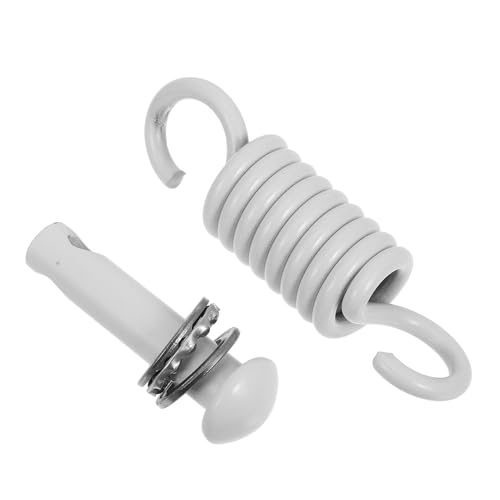 IWOWHERO Kit de Accesorios para Columpio con Resorte Amortiguador de Vibraciones Capacidad de Carga Reforzada Compatible con Sillas Colgantes Sillas Huevo y Hamacas para Exteriores Incluye