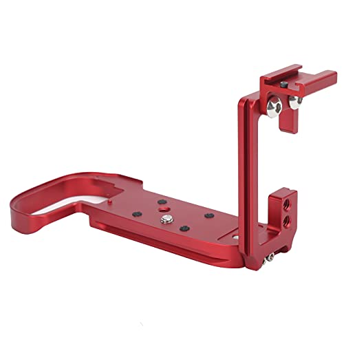 Piastra Verticale Tipo L Lega di Prolunga per Impugnatura Universale Antigraffio Fotocamera Supporto per Riprese Video Anti-caduta a Sgancio Rapido per SLR R5 2 alluminio