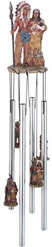 StealStreetRound Top Native American Indian Family Hanging Decoration Wind Chime