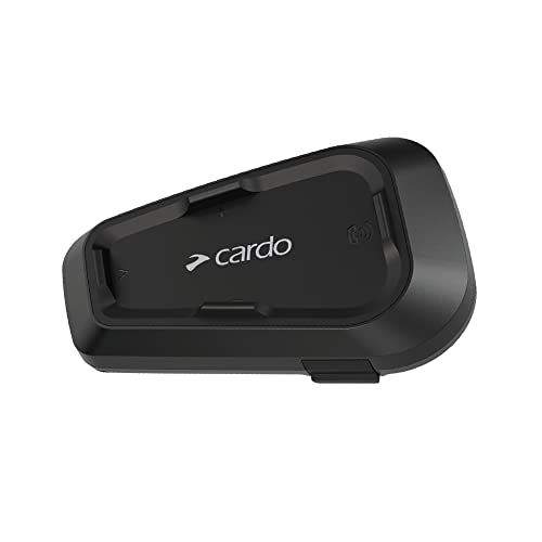 Cardo Systems Spirit HD Motorcycle Bluetooth Communication Headset, 2-Way Bluetooth, Thin 40mm Speakers, Waterproof, Universal Connectivity - Single Pack by Cardo - Used condition - US$152.32
