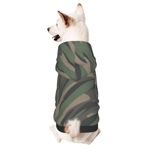 犬服 灰色 迷彩柄 パーカー ペット服 犬の服 犬用 ペット用 小中型犬 洋服 猫服 秋冬 冬服 保温 防寒 防風 柔らかい 暖かい ドッグウェア ペットウェア 脱毛保護 お散歩 お出かけ 可愛い 人気 ファッション おしゃれ