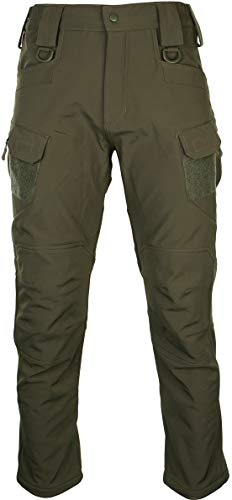 MIL-TEC Softshell Assault Pants - Men's, Ranger Green, 2XL, 11380012-906