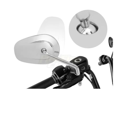 Espejos retrovisores para motocicleta FXDB y Sportster que eliminan los puntos ciegos 4