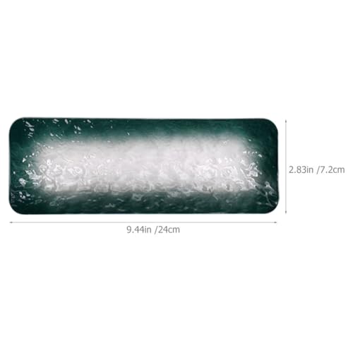 Platos de cerámica japonesa para sushi 2 piezas, 10 pulgadas miniatura 2