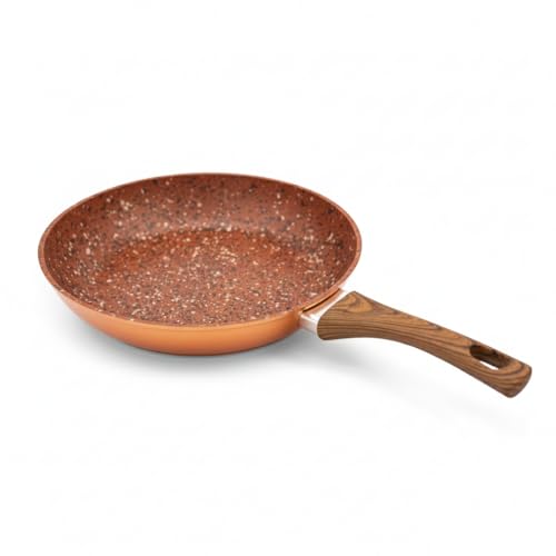 STARLYF Sartén Antiadherente, Copper & Stone Pan 24 CM, con revestimiento interior...