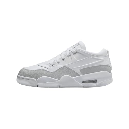 Jordan Air 4RM Women's Shoes (HQ3441-111, White/White/Metallic Silver/White)