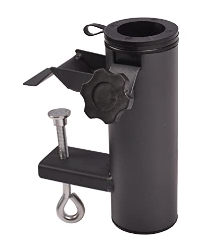 Support de parasol - Diamètre 34 à 48 mm - À pince - Pour balcon ou jardin