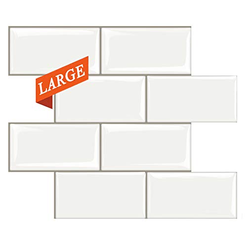 STICKGOO Peel and Stick Subway Tile, Stick on Tiles Backsplash for Kitchen