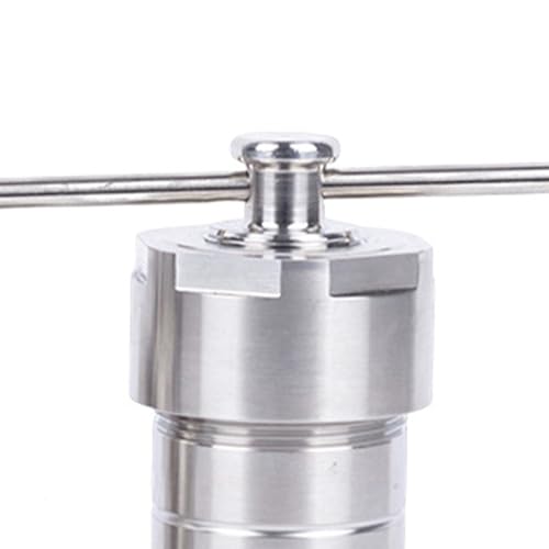 Image of 50ml Hydrothermal Autoclave Reactor, 304 Stainless Steel PTFE Lined Hydrothermal Synthesis Autoclave Reactor for Lab Hydrothermal Process Crystal Growth