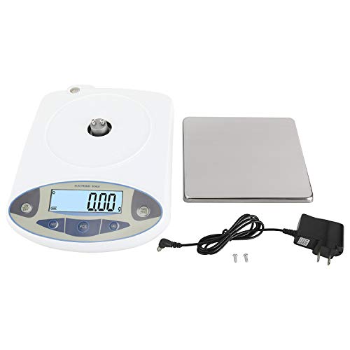 High Precision Lab Scale,Digital Analytical Electronic Laboratory Balance Scale,Gold Jewelry Scales Kitchen Precision Weighing Electronic Scales (5000g, 0.01g)