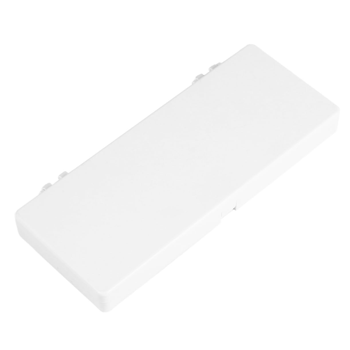 OSALADI 1 Plastic Color Mixing Plate for Painting Nail Art Durable Watercolor Palette for for Creative Projects and DIY Crafts White