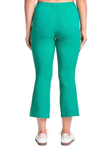 YMI Women's Hyperstretch Cropped Straight Leg3