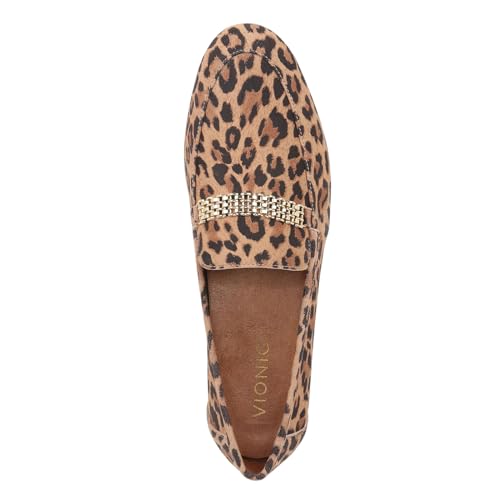 Image of Vionic Women's, Charlotte Loafer Leopard Suede
