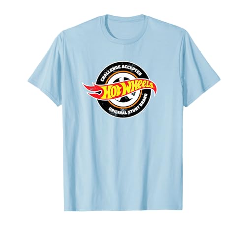 T-shirt Hot Wheels en coton col rond pour enfant passionné de voitures de course