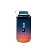 Sok It Botl Sok Isolierhülle für Wasserflaschen, Neopren-Bezug (Hexagon Sunset, passend für 900 ml Nalgene)