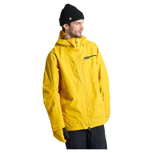 Veste de ski Burton Frostner homme jaune vêtement snowboard hiver chaud