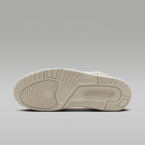 Jordan Spizike Low Men's Shoes (FQ1759-101, White/Archaeo Brown/Light Bone/Pink Oxford) Size 92