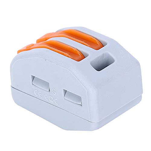 Conector rápido de fio, bloco de terminais, iluminação de 2 vias PCT-212 Scientific para projetos de