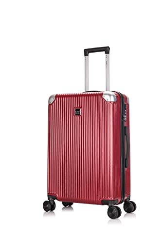 ATX Medium Suitcase with TSA Lock, Cherry Red, 65L