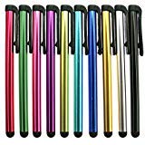 Metal Stylus Touch Screen Pen Compatible with Apple iPhone 4 4S 5 5S 5C 6 6 Plus iPad Galaxy Tablet Smartphone PDA (60pcs in 10 Colors) -  INNOLIFE