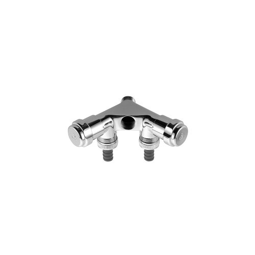 GROHE Original WAS® Doppelventil ('Einfach', Wandmontage, eigensicher gegen Rückfließen, Innengewinde 1/2'), chrom, 41020000, 18,4 x...