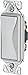 EATON 9501WS Core Aspire Rocker Switch, 120/277 Vac, 15 A, 1 P