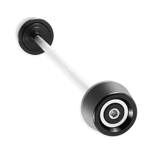 Sturzpad-Schutz Motorrad-Vorderachs-Gabel-Radschutz-Sturzpads Für Kawasaki, Für ZZR1400, Für ZX-14R, Für Versys650 Für Versys1000. Crashschutz(Schwarz3)