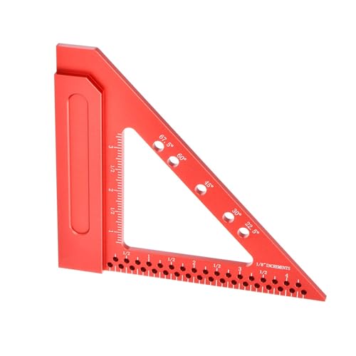 Outil de mesure multi-angle avec repères gravés pour menuisiers - 5