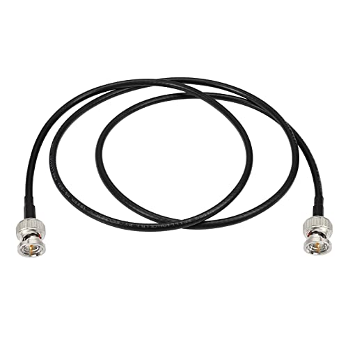 Image of Superbat 3G /6G HD SDI Cable BNC Cable 3ft Thin Short (Belden 1855A) Supports HD-SDI /3G-SDI /4K /8K Camera Recorder Precision SDI Video Cable (2pcs)