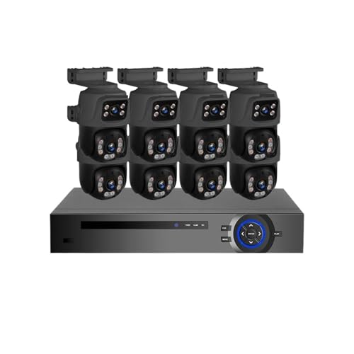 6MP POE ĎVXe fAY PTZ ZLeBJVXe 16CH NVR rfIĎLbg oI[fBI(3T,16CH and 8PCS 6MP)