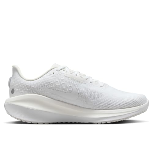 Nike Vomero 17 Men's Road Running Shoes (FB1309-101, White/Summit White/Platinum Tint) Size 12