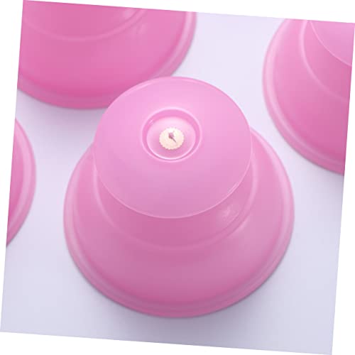 12 unidades de dispositivos de ventosa de silicona para masaje, reducción de celulitis y alivio de fatiga miniatura 3
